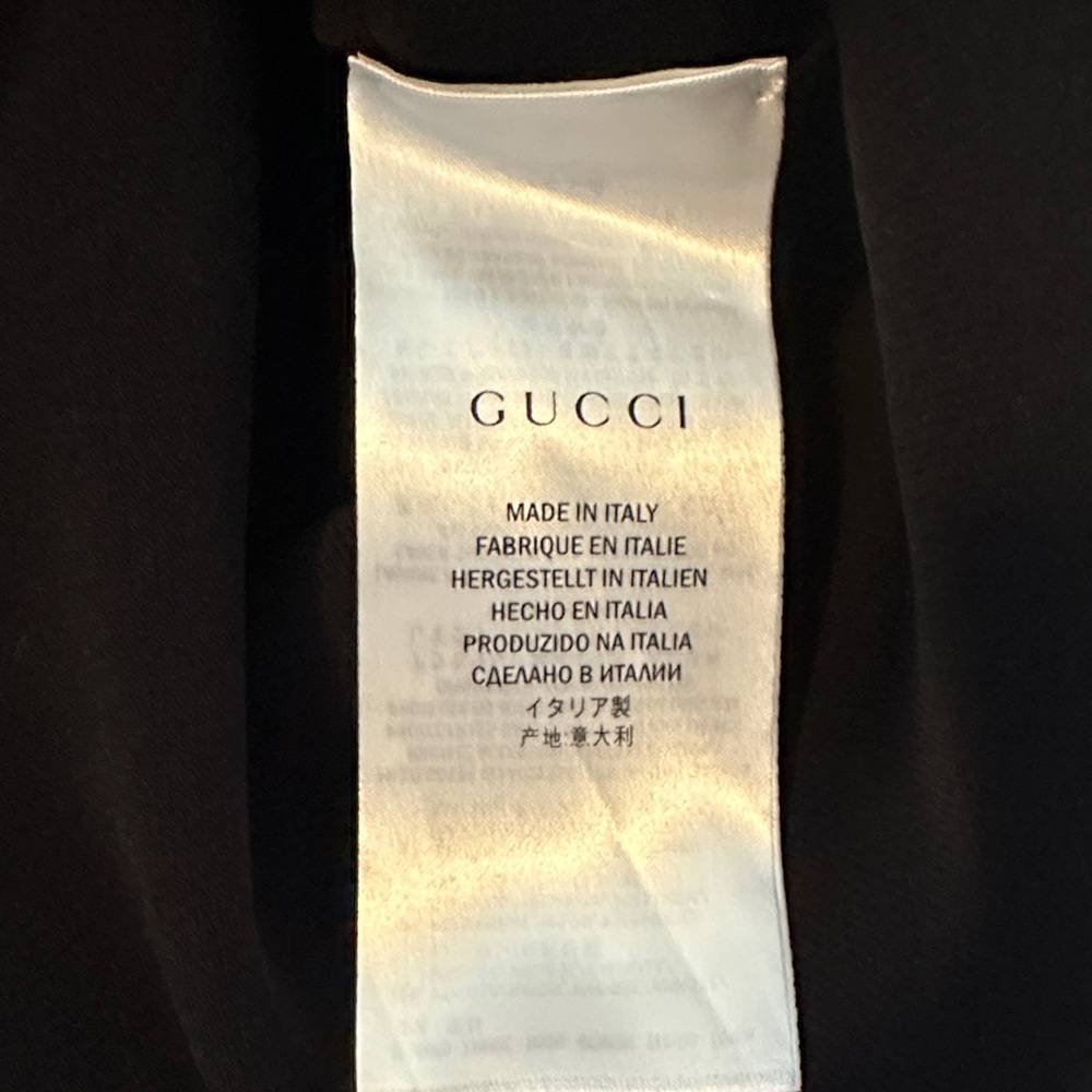 Gucci S/M Black Sleeveless Shift Dress - Women - Picture 5 of 5